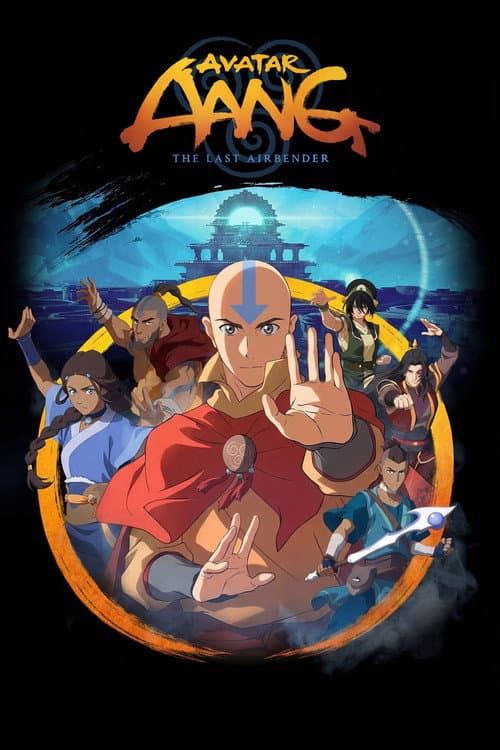 poster of Avatar Aang: The Last Airbender