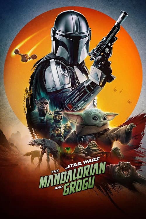 poster of Star Wars: The Mandalorian and Grogu