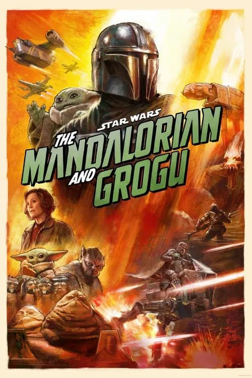 poster of The Mandalorian and Grogu